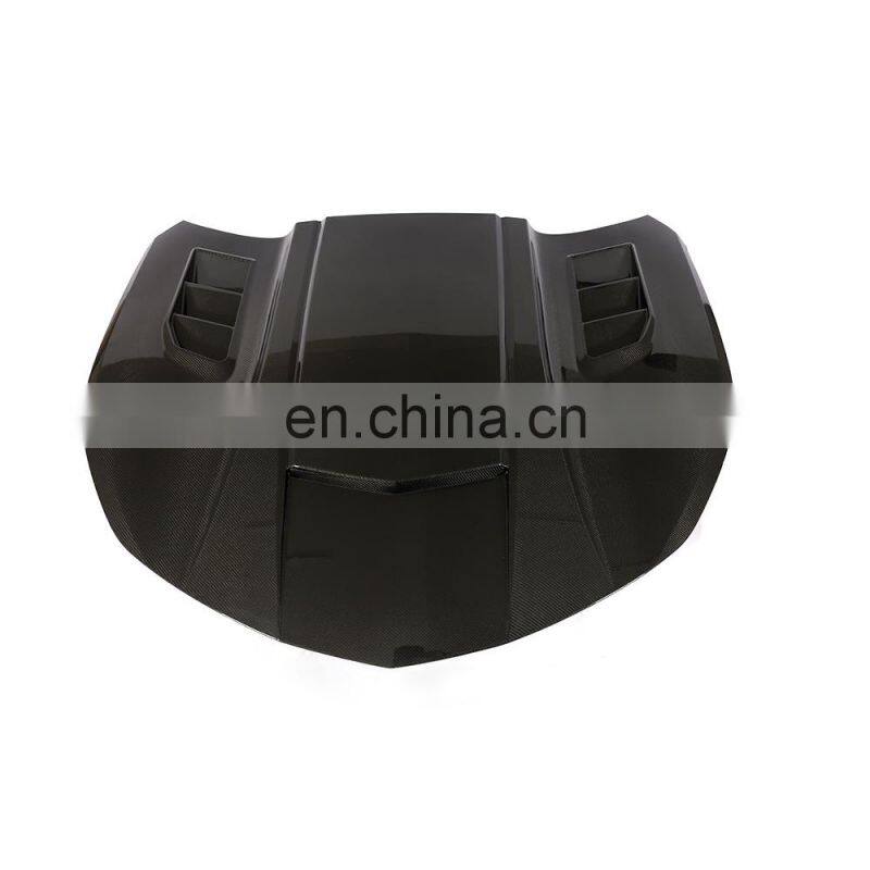 Carbon Fiber Bonnet with Engine Hood Vents for Chevy Camaro 2016-2018