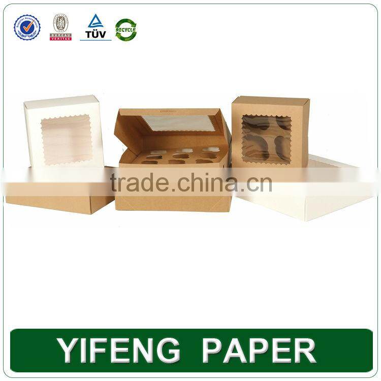 custom cardboard cheap recycled packaging eco paper moon cake box design