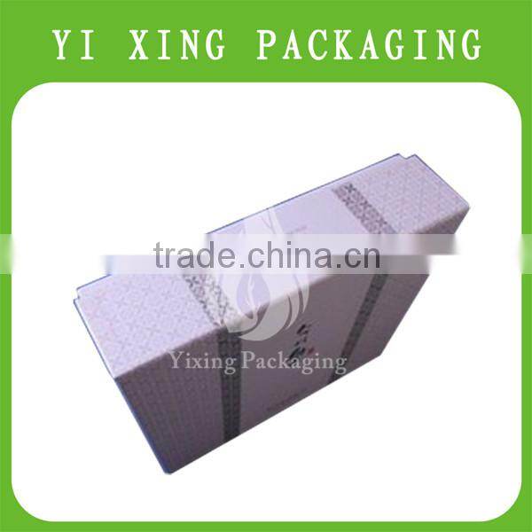 YiXing wholesale custom fancy coated paper wrapped cardboard cosmetic box with lids