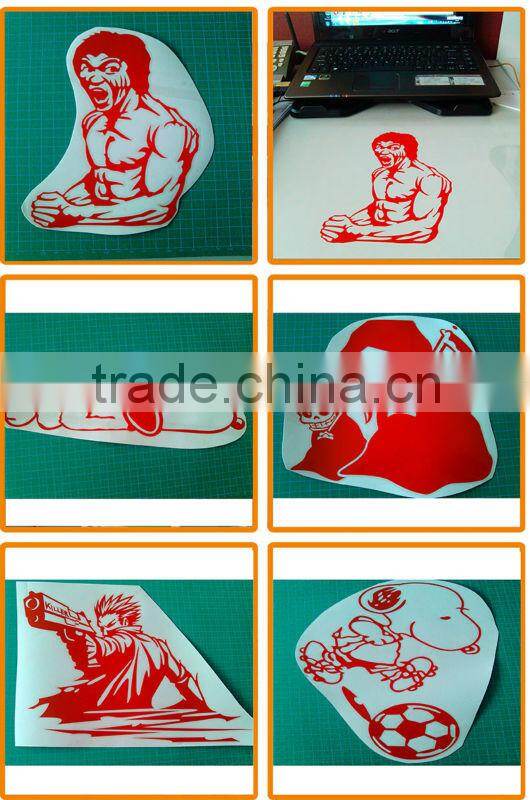 printed die cut stickers / transfer lamination die cut sticker