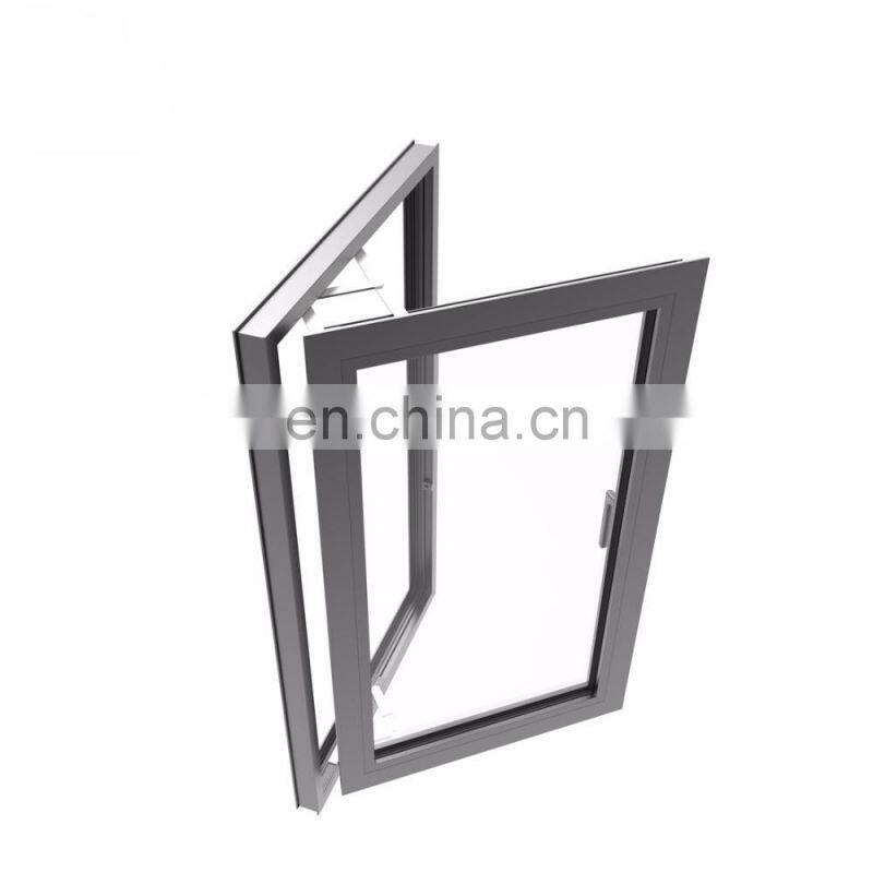 Thermal break Double Glazed Swing Door and Window Aluminum Casement Doors for House