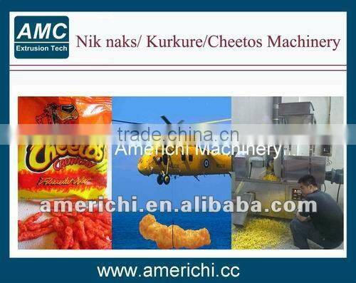 Cheese curls making machine