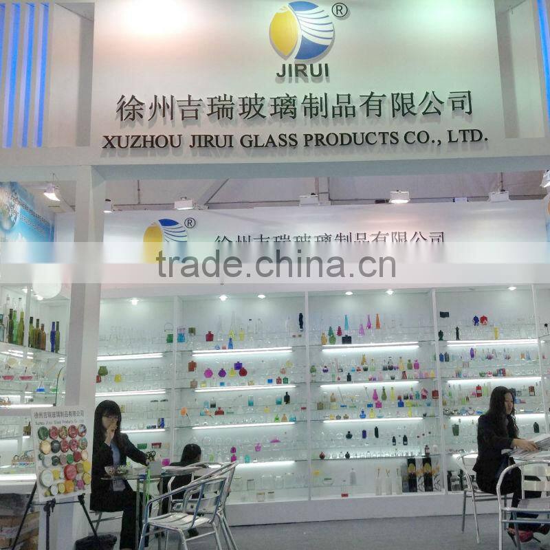 250ml Boston round Glass bottle with Pump soap dispenser