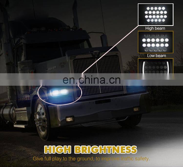 Lantsun LED6423 9-32V 6500LM 5x7inch 66w Aluminum Alloy Offroad Car led working light
