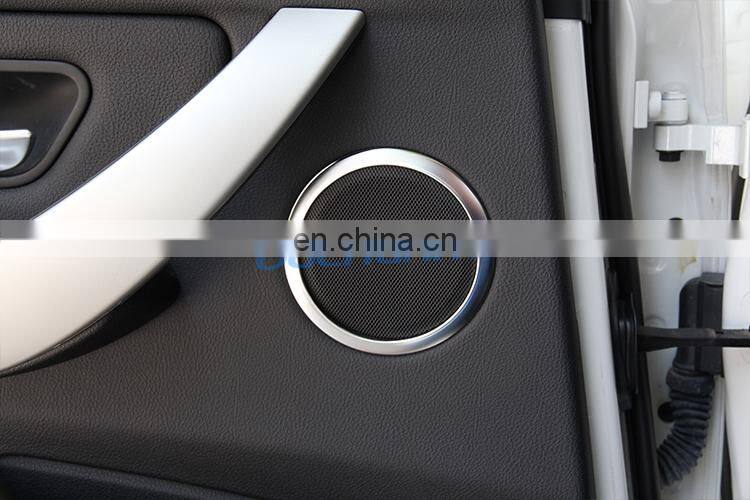 4pcs For BMW 3 Series F30 F34 316 320i 328i Car-styling ABS Chrome Door Speaker Sound Ring Trim Accessories