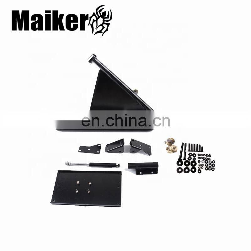 4x4 Spare tire rack for Defender 90 110 black tire carrier accessories for Land Rover