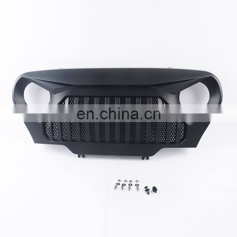 ABS Front Grille grill for Jeep Wrangler TJ 1997-2006 Offroad parts auto accessories