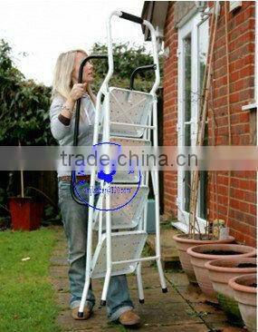 SAFETY STEP LADDER 3-STEP/4 STEP RUBBER NON SLIP COVER