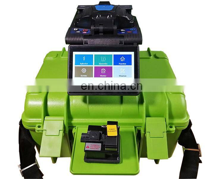 Fiber optic equipment splicing machine sm mm arc handheld fusion splicer