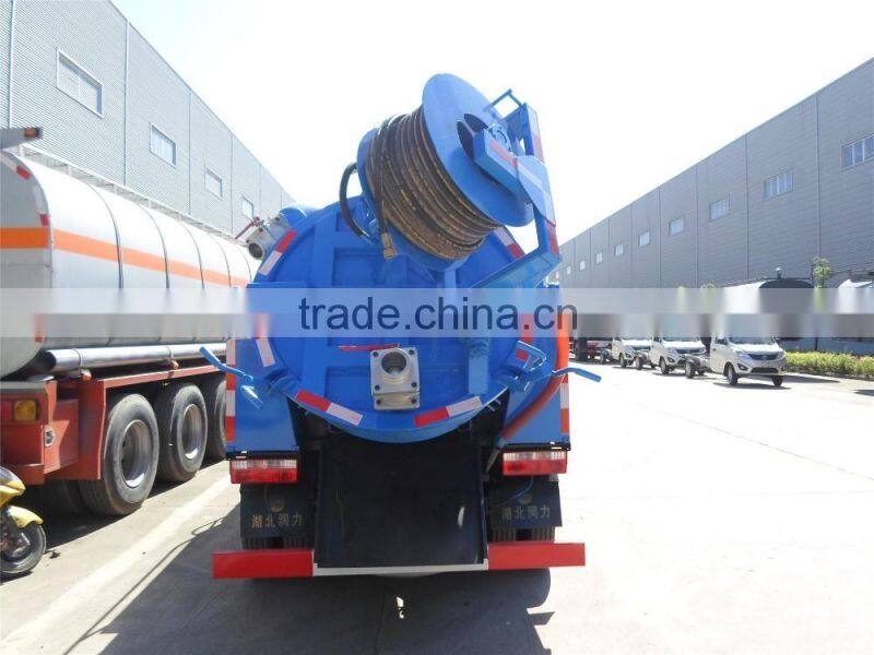DFAC sewage suction truck with cleaning function with good price for sale 008615826750255 (Whatsapp)