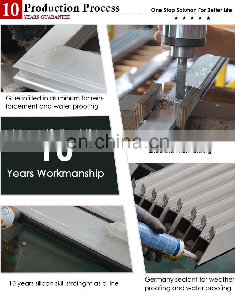 YY Australia standard AS2047 double glazed aluminum top hung windows made in china door and windows