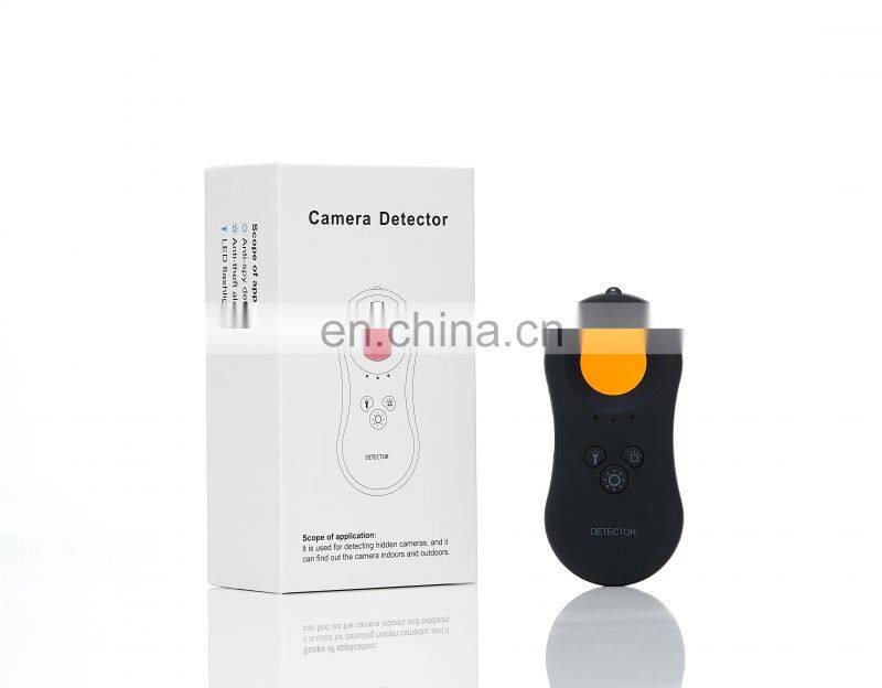 Personal Security Theft Alarm Wireless Camera Detector Motion Vibration Sensor Anti-Spy Camera Detector for Hotel