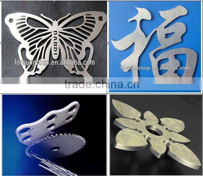 CE supply china manufacture 800w yag laser metal cutting machine with laser Water chiller