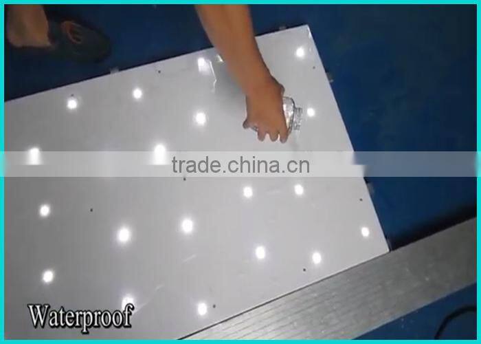 2015 China ACS cheap RGB starlit led dance floor
