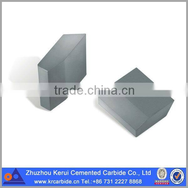 High perfomance Carbide braze tips for stone cutting saw tips in free sample
