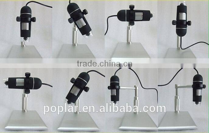 1/ 500X USB 2.0 Digital Microscope 8 LED for Microscope PT+200