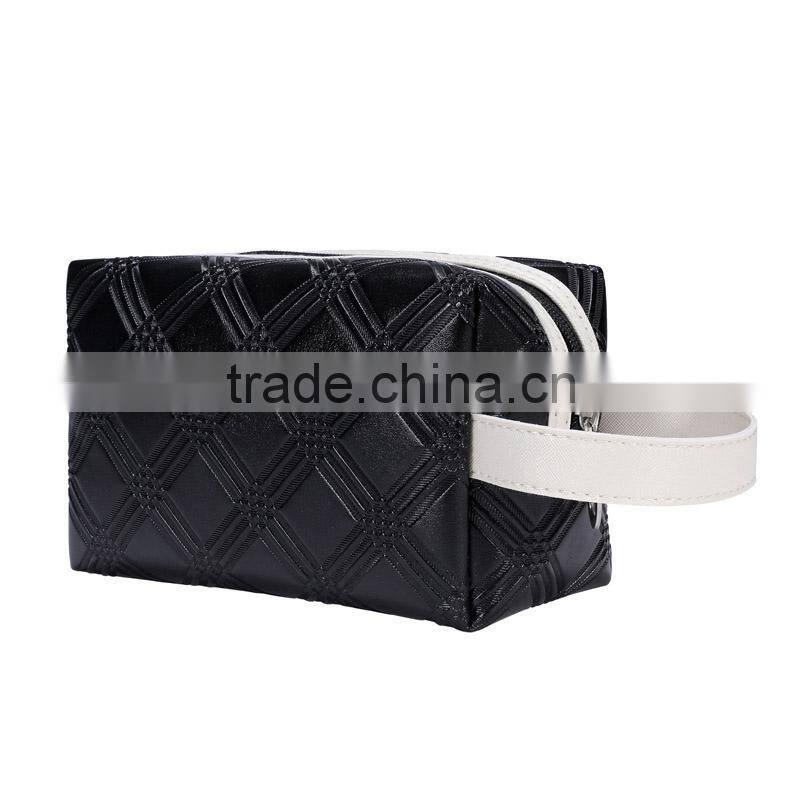 Large capacity pillow type cosmetic bags clear plastic cosmetic bags