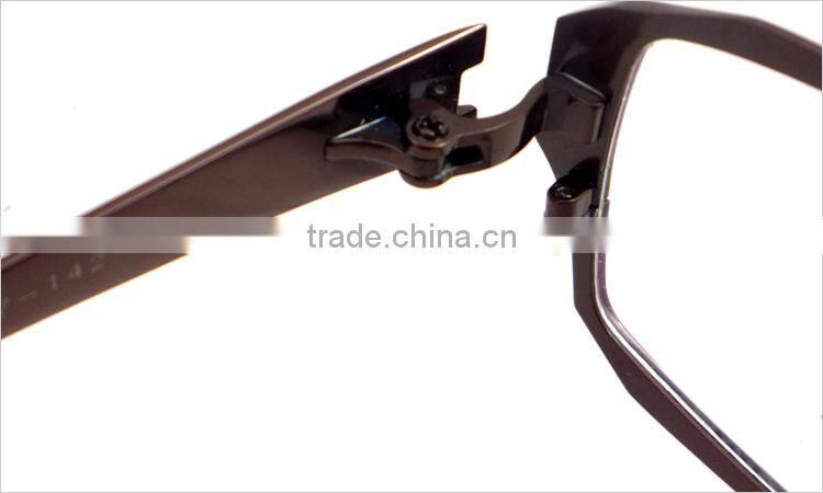Fashion full rim Men titanium glasses frame manufacturers in china Danyang
