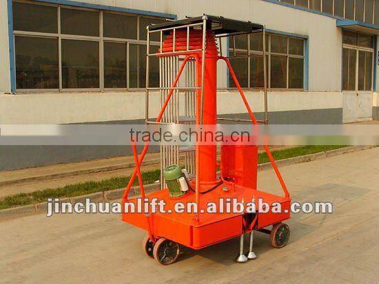 High quality hydraulic telescopic cylinder Single ladder lift platform GTTY-15A