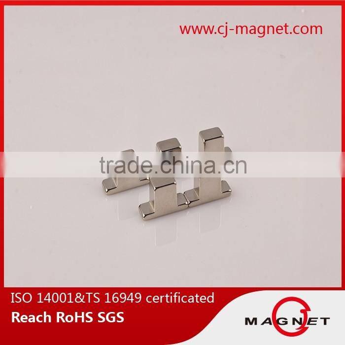 customized permanent ndfeb/neodymium magnet certificated by ISO14001, ISO9001, ISO/TS16949, professional manufacturer