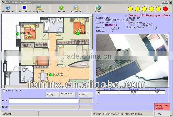 SSG Fashionable intelligent smart self monitoring wireless alarm system