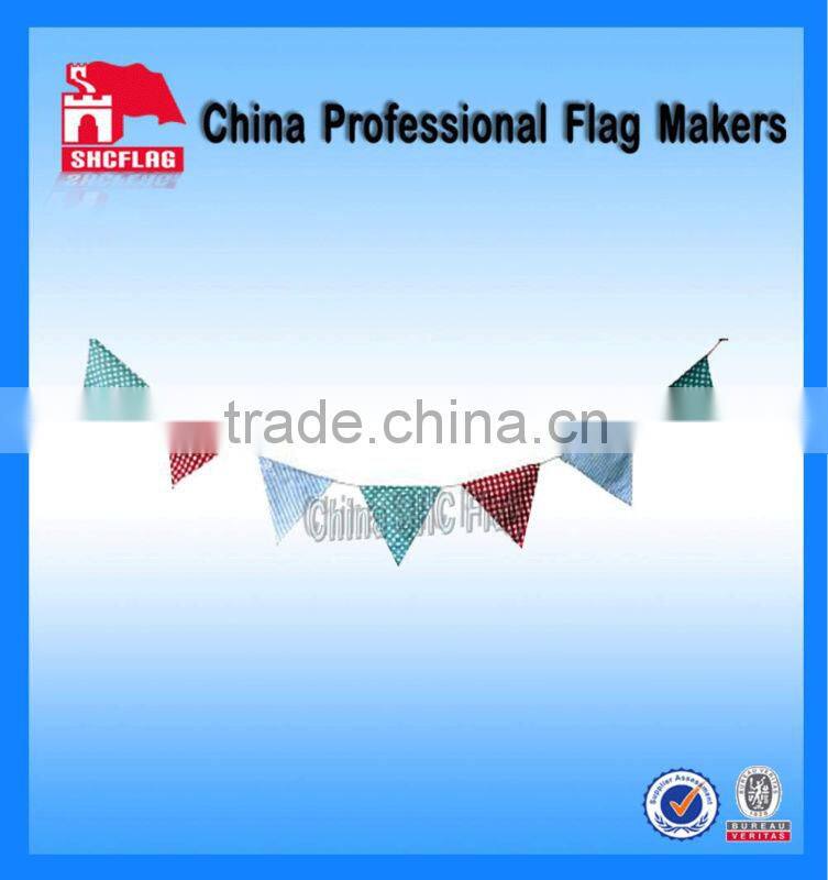 Pennant string flag decorative flags on string