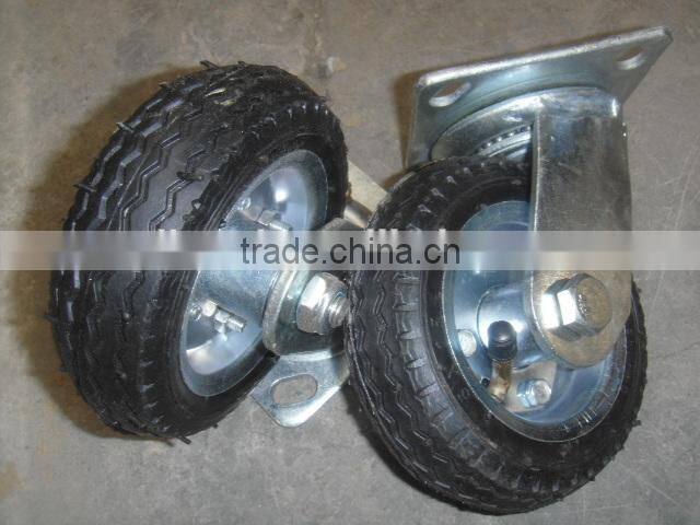 5 inch swivel rubber caster