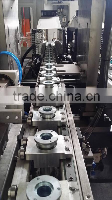 2-cavity hand-feeding PET Jar blow molding machine