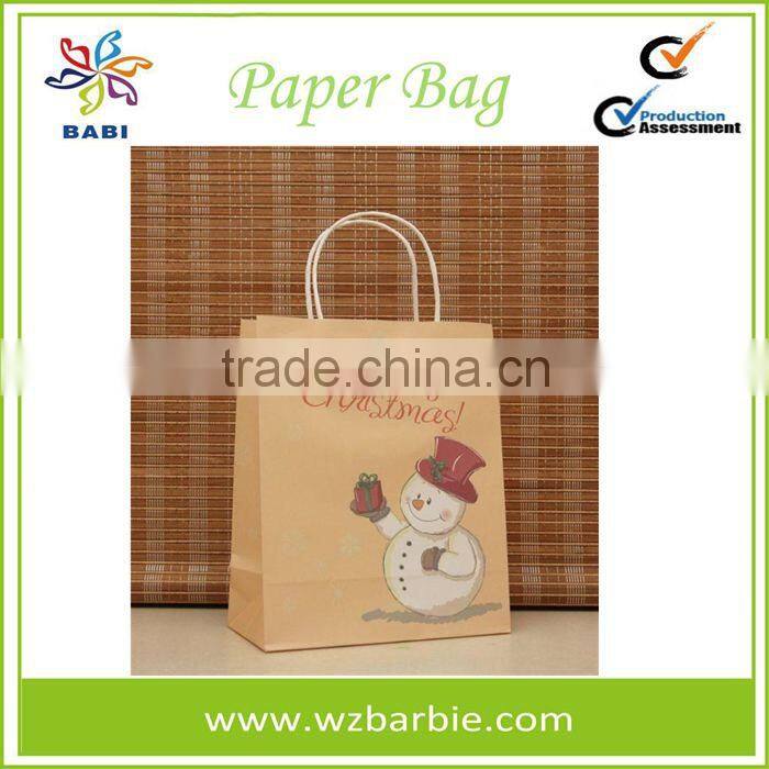Promotion High Quality Shopping Paper Bag For Christmas