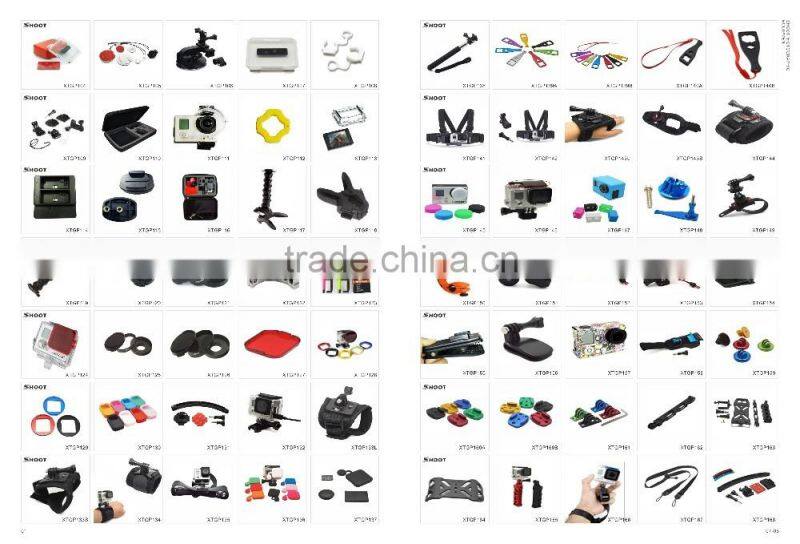 Sports Camera GoPros Selfie Stick with 1/4 Screw Adapter Monopod Selfie Ring Light