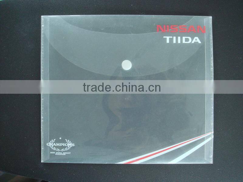 PP file folder/ plastic file folder with flap