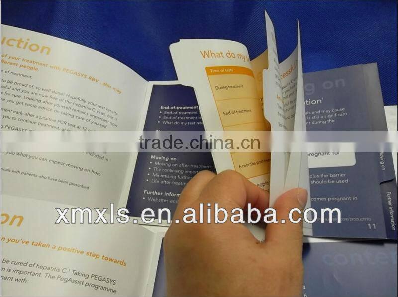 Xiamen Stepped Booklet Printing and design ,Printed Book design with tabs ,Customzied Catalogue with tabs printing and design