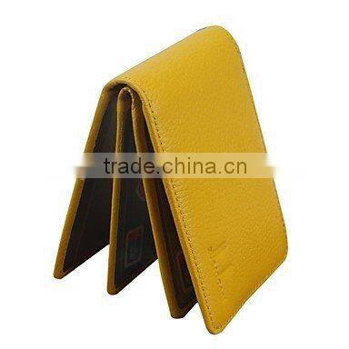 2015 New Promotion Factory Fashion Leather Driving License Bags