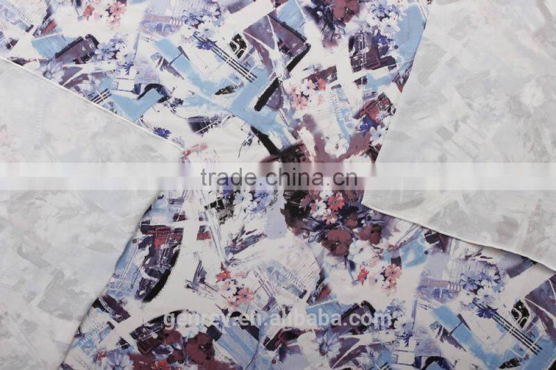 factory direct sale digital print polyester fabric digital print poly knit fabric