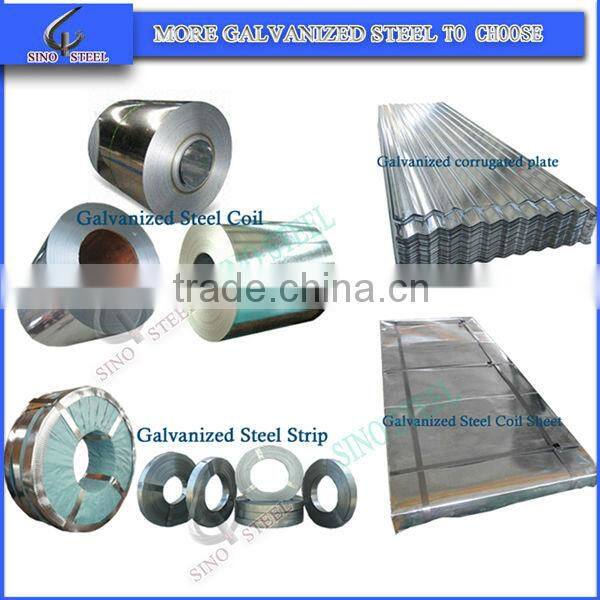 SGCC,SGCD,SECC,SECD,DX51D Z30-Z270 Galvanized Steel Sheet 1mm Thickness