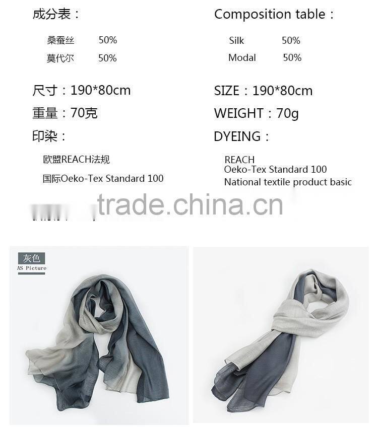 Multi Color Hot-selling Fashion Women Modal silk Scarf Muslim Head Wrap Hijab Long Solid Islamic Jersey Scarf Wholesale online