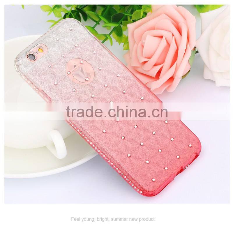 Wholesale phone cover glitter phone case for iphone6 plus