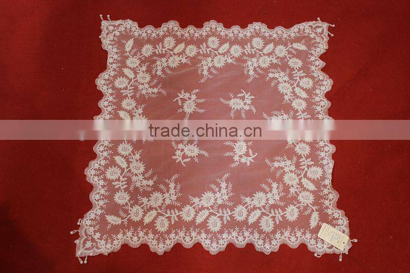 Handmade beaded table cloth