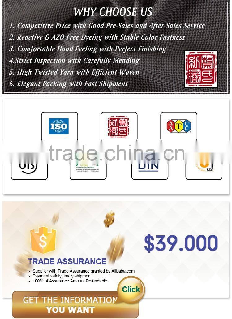 2016 Hot Sale Polished DUBAI Shine Suiting Fabric in China Supplier