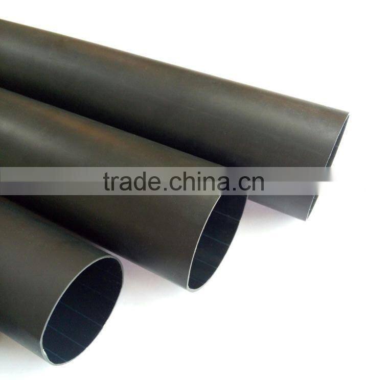 Black PE material heat shrink Medium pipe