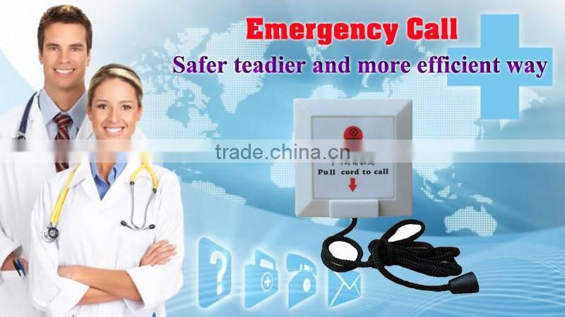 nurse call system for hospital patient pull button and nurse call watch pager