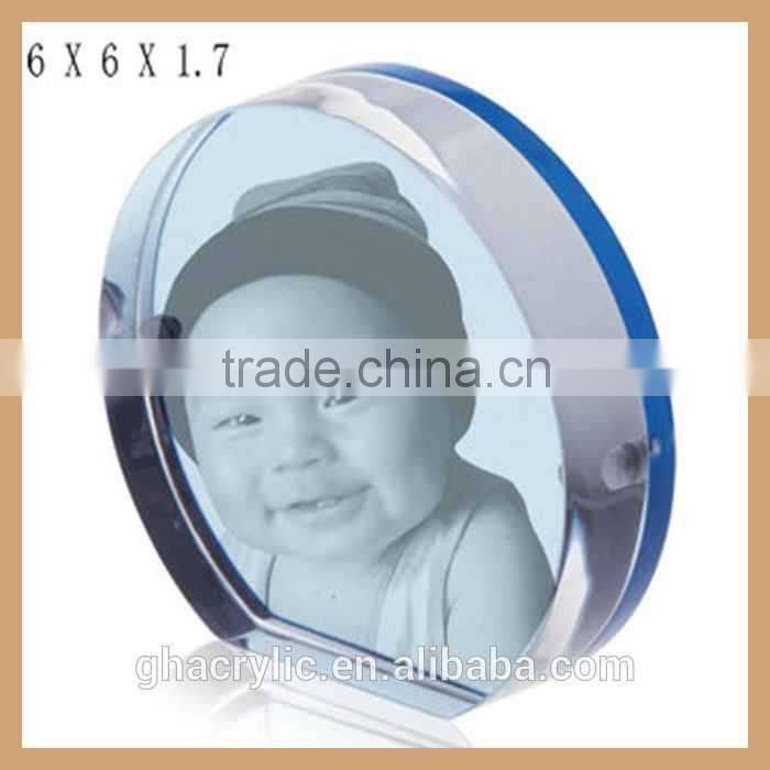 High quality fashion wholesale photo frame keychain for sale