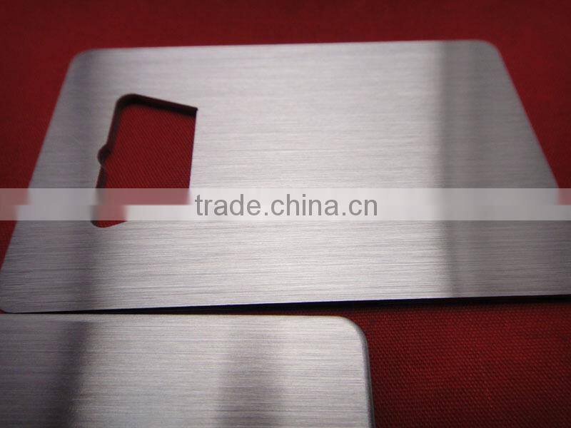high quality cheap price stamp blank stainless steel bottle opener