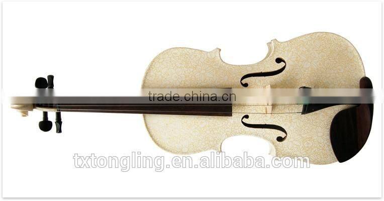 Beginner White Violin Professional TL-1304