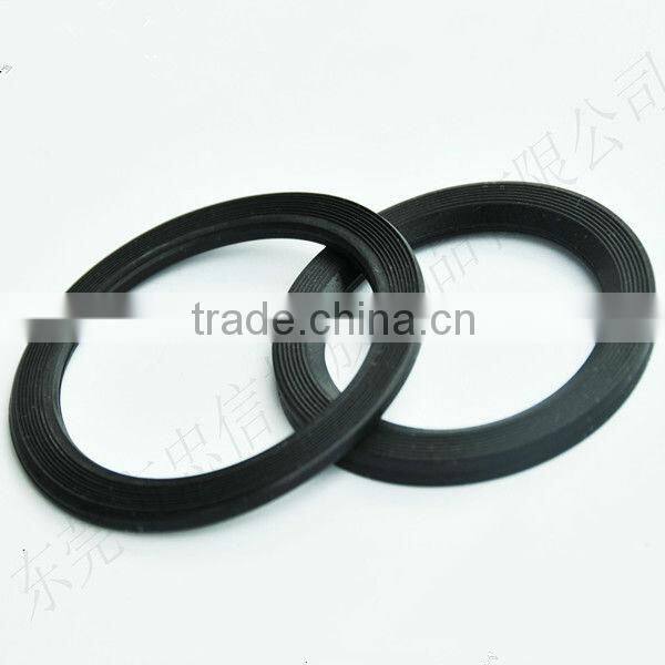O-shaped glass jar rubber seal gasket