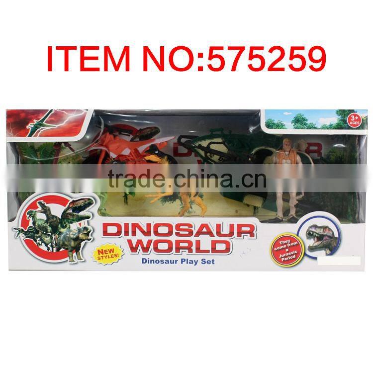 Kids education toy set dinosaur plastic toy