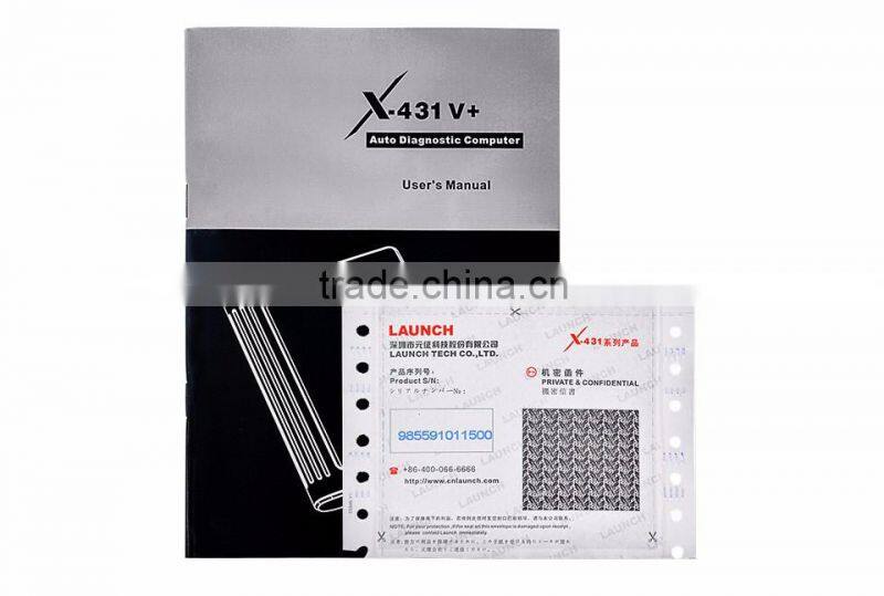 2016New style 100% new Launch X431 V+ pro 3 with 10" touch screen car diagnostic tool best Original diagnostic multi car scanner