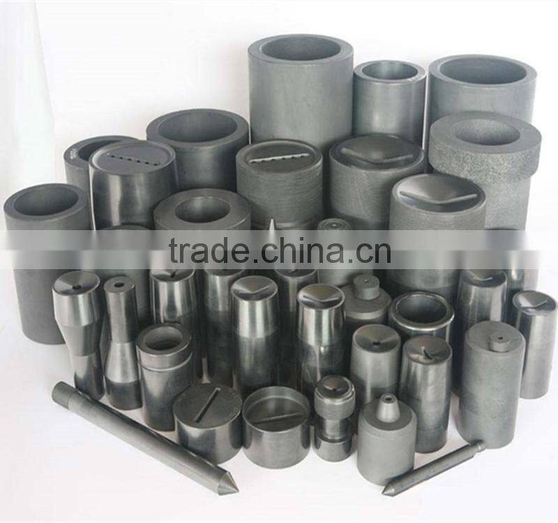 High quality graphite crucibles in different sizes and types