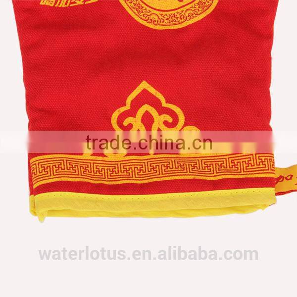 china yiwu factory high quality durothermic home kitchen tool JDB red oven mitts