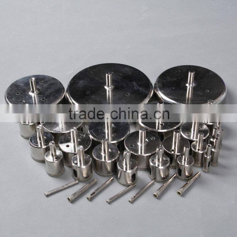 different sizes multifunctional diamond drill bits hole saw